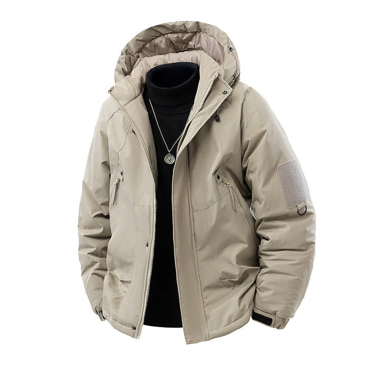 Warm functional jacket for men with insulated lining Lune London