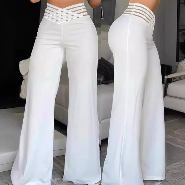 Women Elegant and Comfortable Flared Pants Lune London