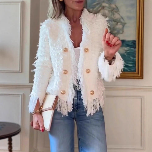 Trendy fringed jacket for women Lune London