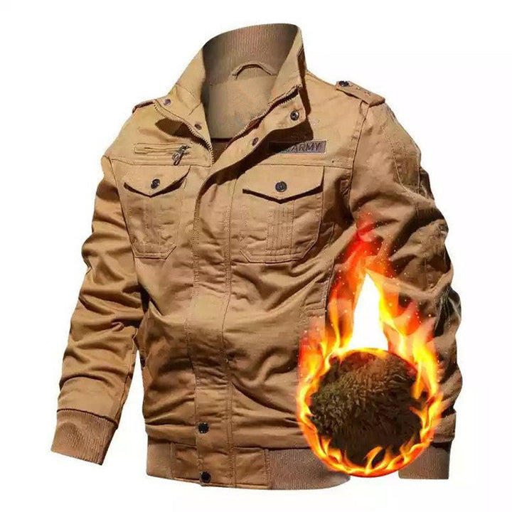 Men's Winter Jacket with Functional Pockets and Warm Lining Lune London