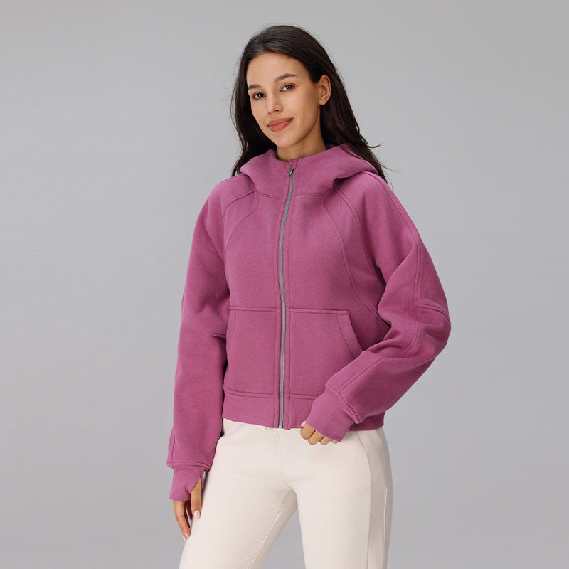 Ladies Zip Hoodie Lune London