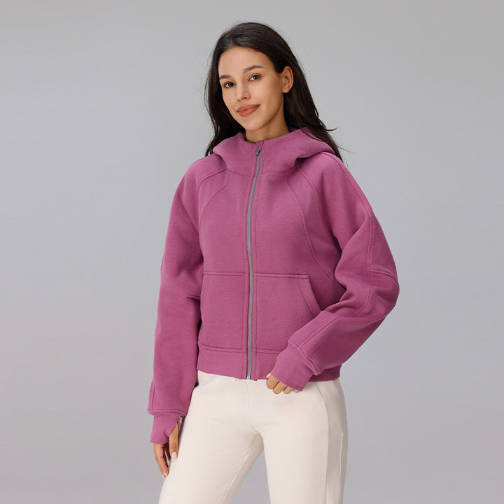 Ladies Zip Hoodie Lune London