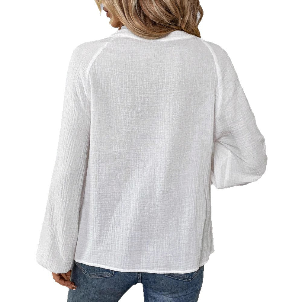 Blouse pour femme avec des motifs paisley ornés et des manches élégantes Chic & Stil