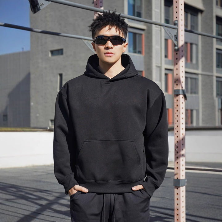 Hoodie for men in high-quality cotton material with a modern oversized fit Lune London