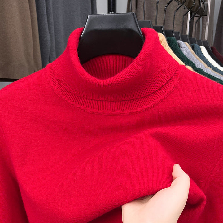 Lune London Women's Turtleneck Sweater in Fine Cotton Blend