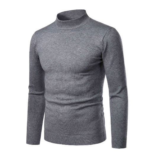 Men's turtleneck sweater made of high-quality knit material Lune London