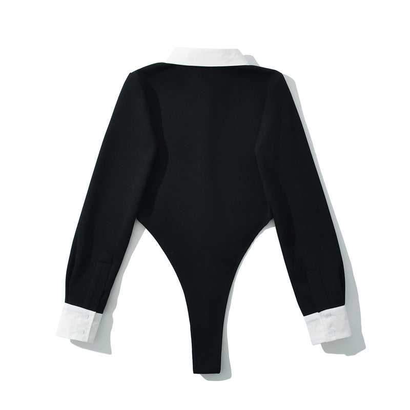 Ladies Elegant High-Waisted Pants with Decorative Belt Lune London