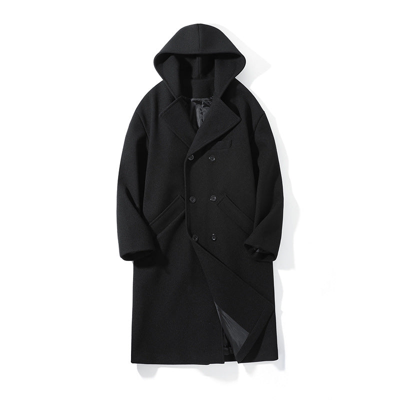 Elegant transition coat for women with double pleat collar and side pockets Lune London