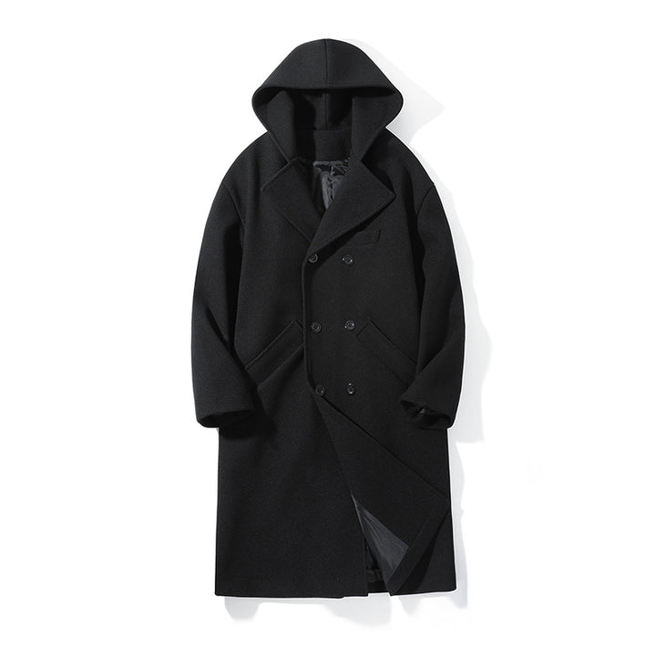 Elegant transition coat for women with double pleat collar and side pockets Lune London