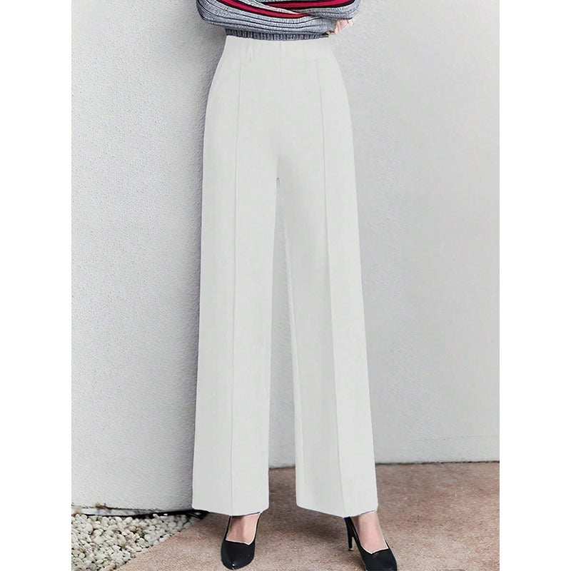 Elegant ladies' culotte with high waistband and side pockets Lune London