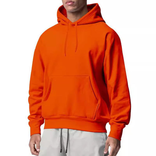 Men's hoodie with practical kangaroo pockets and comfortable fit Lune London