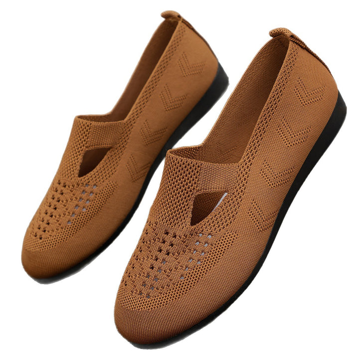 Ladies breathable mesh shoes Slip-On Lune London