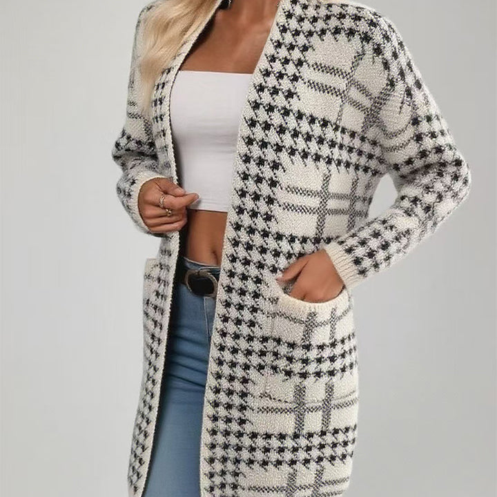 Women Oversized Casual Chic Knit Patterned Vest and Style
