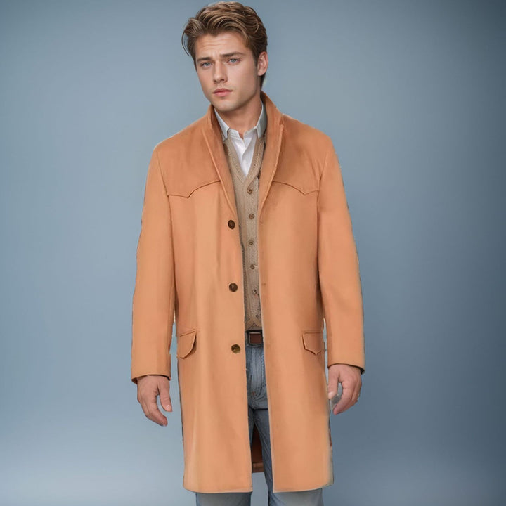 Classic long coat for men Lune London