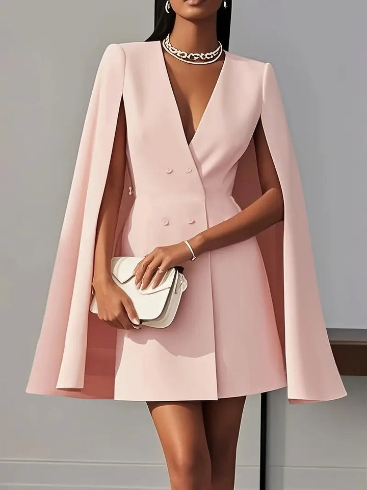 Women Cape-Blazer Dress Lune London