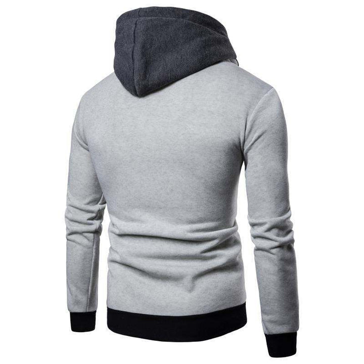 Hooded jacket for men with innovative design and practical zip Lune London