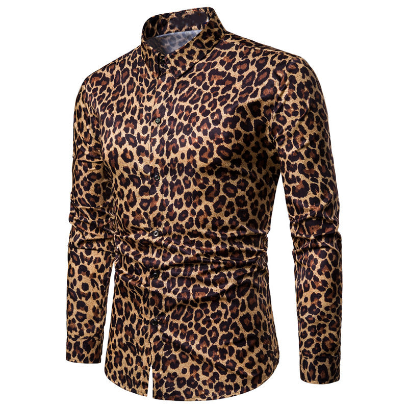 Shirt for men with a striking animal pattern Lune London