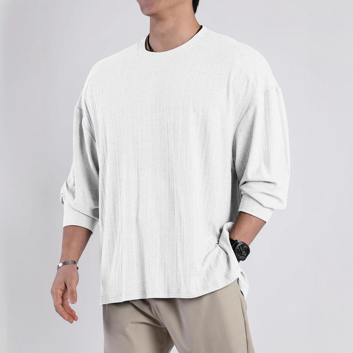 Women Long Sleeve T-Shirt with Relaxed Fit and Breathable Cotton Blend Lune London