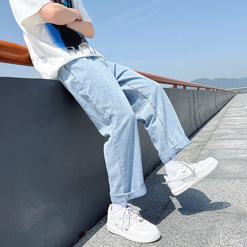 Casual men's pants with adjustable drawstring and loose fit Lune London