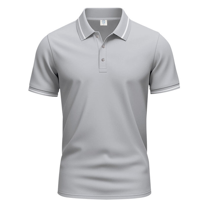 Sporty cotton polo for women with a modern cut and contrasting details Lune London