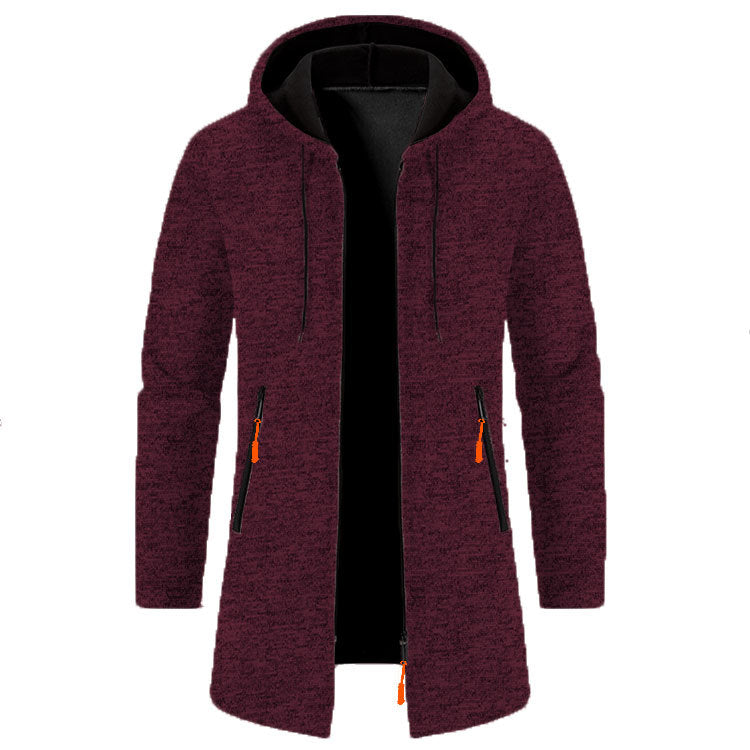 Casual hooded jacket for men with ergonomic cut and practical zippered pockets Lune London
