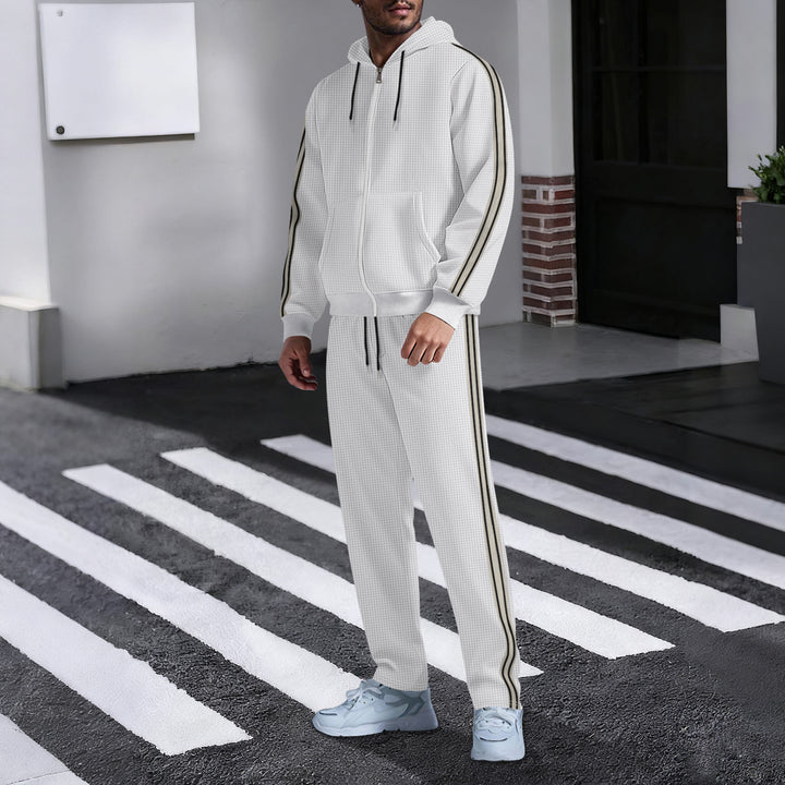Men's hoodie sports set with side stripes Lune London
