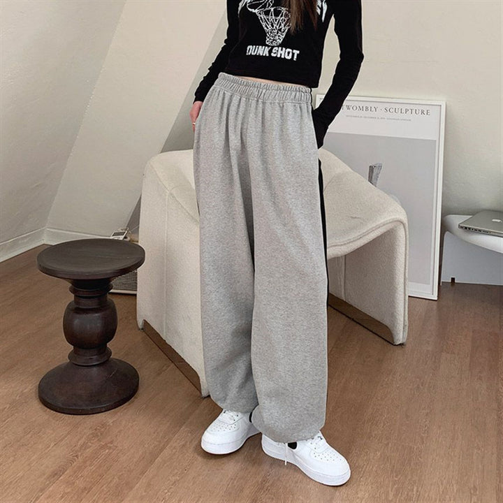 Pantalons de loisirs décontractés pour femmes avec accent de couleur sur le côté Chic & Stil
