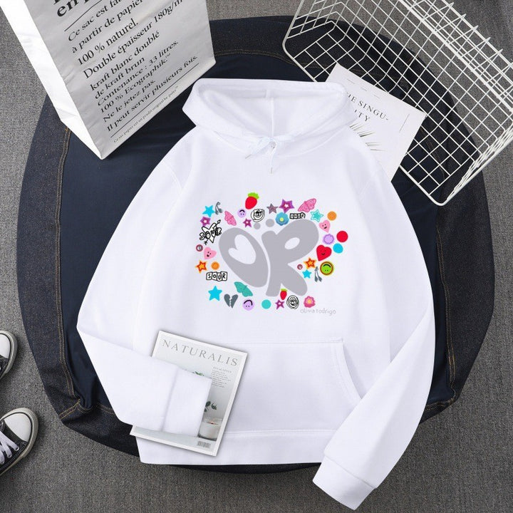 Women's Hoodie with Creative Graphic Design Chic & Stil