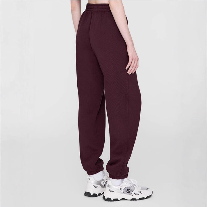 Women’s casual leisure pants with elastic waistband and cuffs Chic & Stil