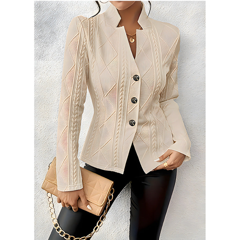 Dames gilet élégant avec fermeture à boutons Chic & Stil