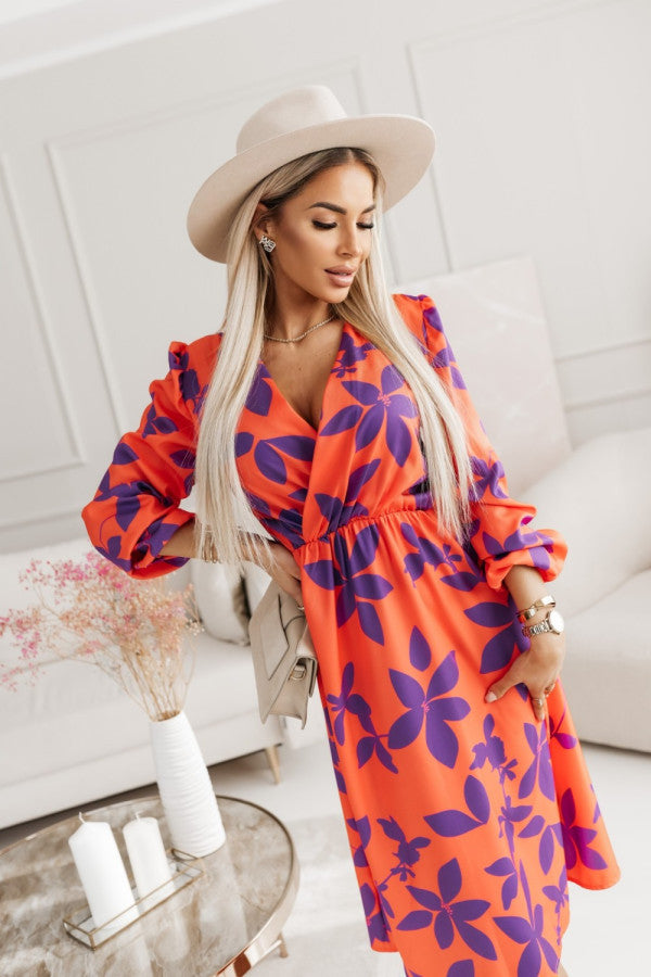 Lune London Floral Wrap Dress for Women