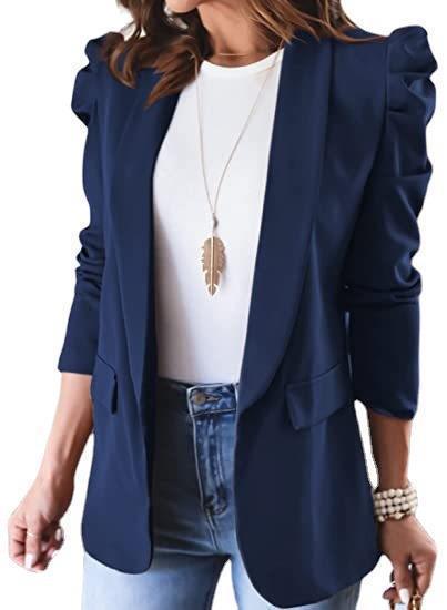 Elegant blazer for women with puff sleeves and a trendy cut Lune London