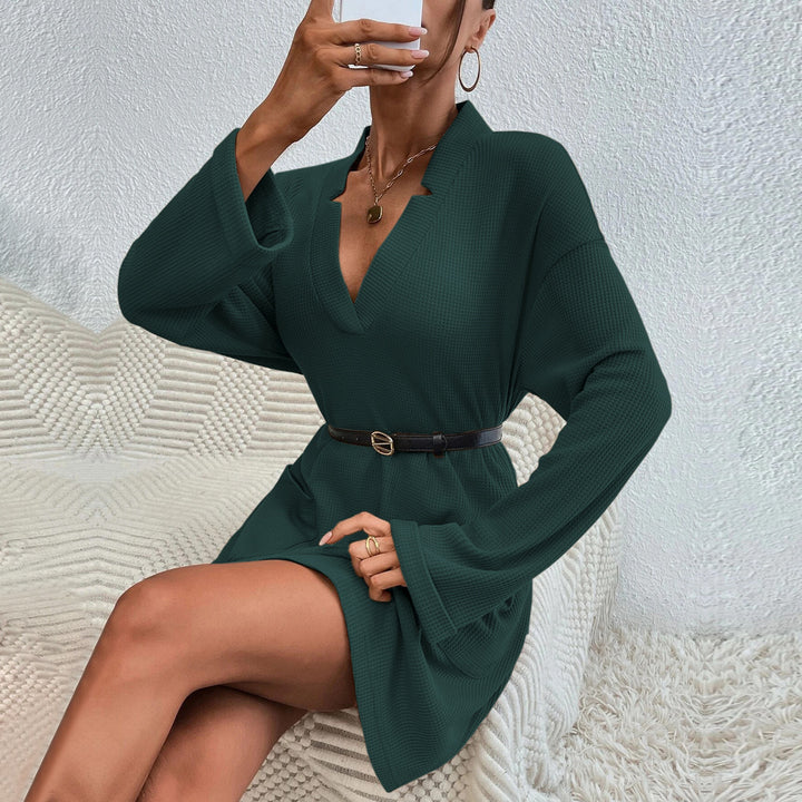 Robe tunique pour femmes avec coupe décontractée et poches pratiques Chic & Stil