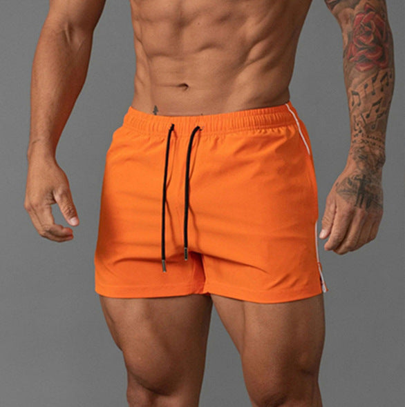Shorts de bain sportifs pour hommes avec taille élastique et matériau à séchage rapide Lune London