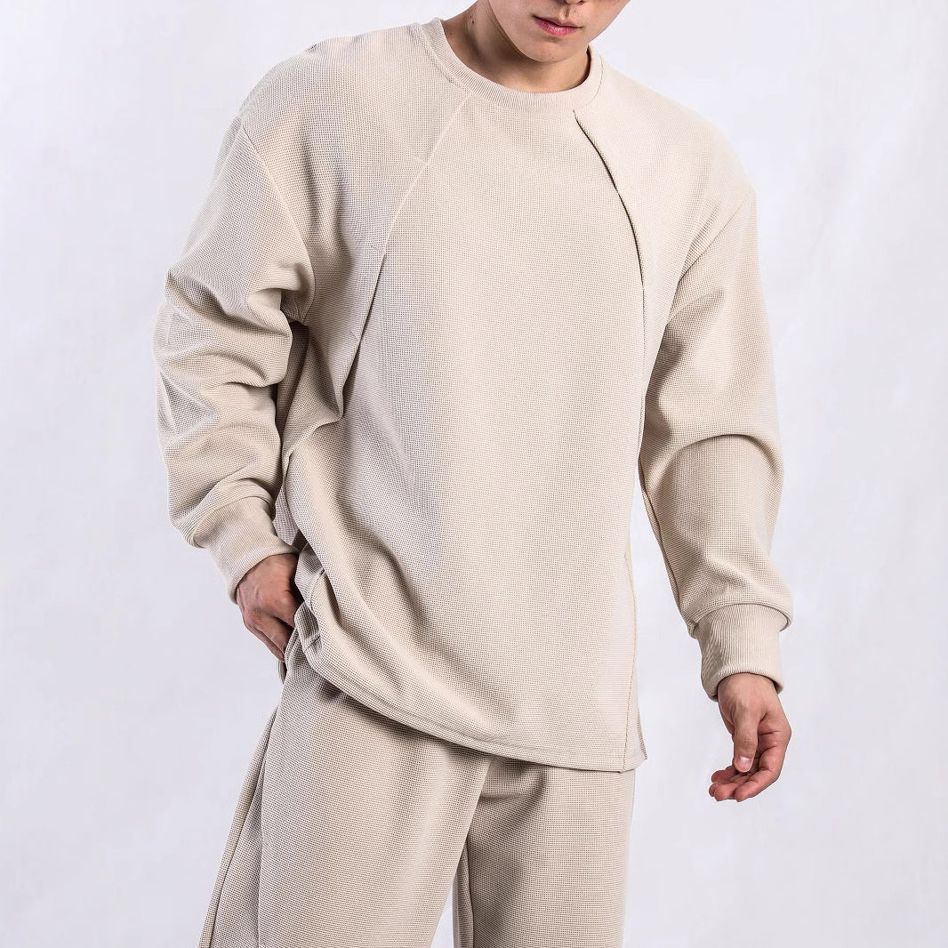 Women's sweatshirt with innovative structure design and casual fit Lune London