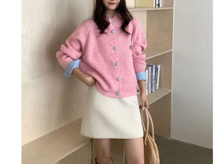 Cardigan Femme à la Mode avec Détails de Boutons Nobles Chic & Stil
