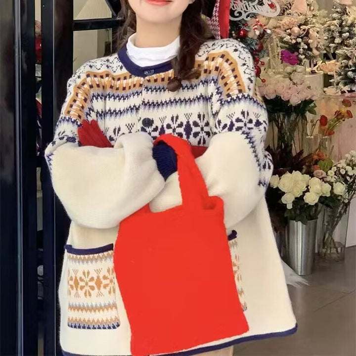 Femmes Gilet Douillet avec Capuche et Motif Décoratif Chic & Stil