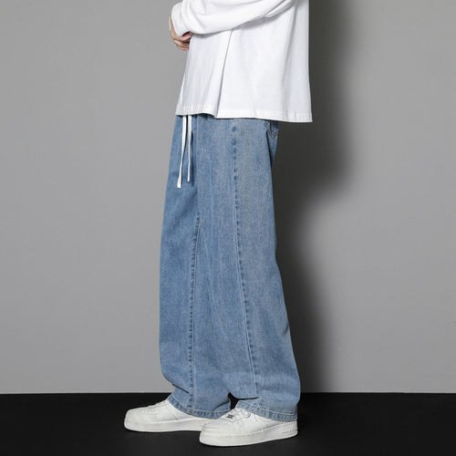 Dames Pantalons en Denim Amples Lune London