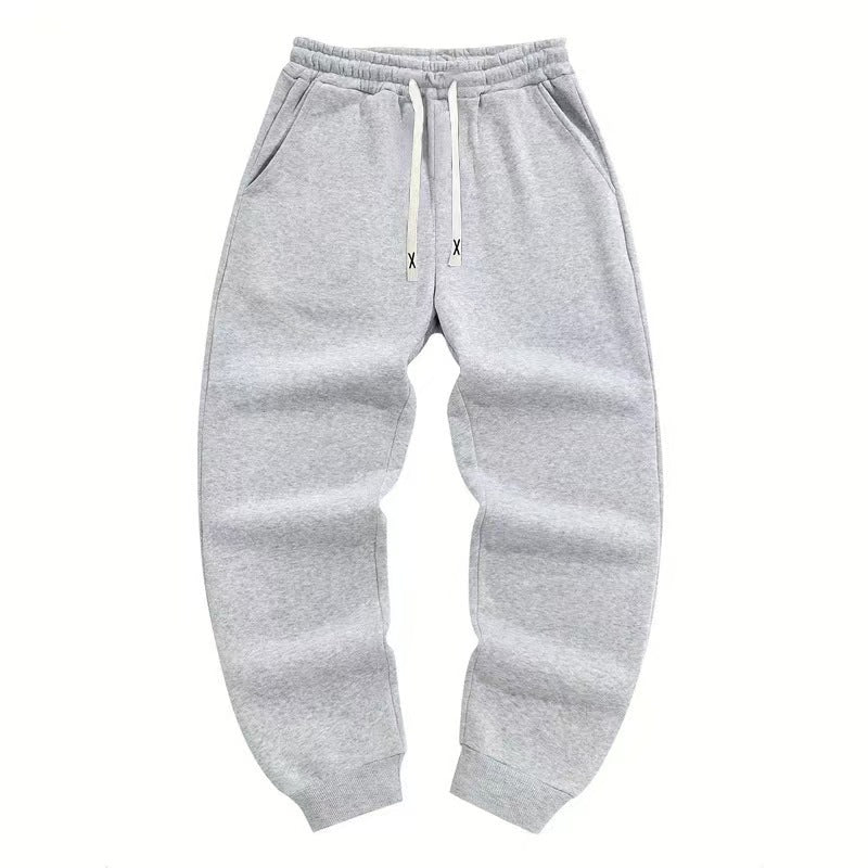 Elastic jogging pants for men with side pockets Lune London