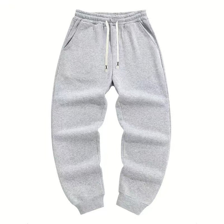 Elastic jogging pants for men with side pockets Lune London
