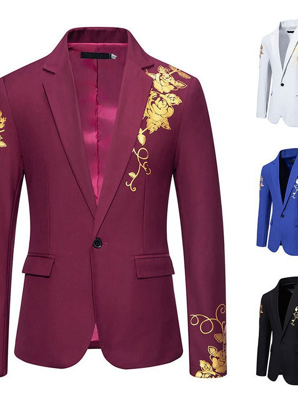 Veste élégante pour hommes avec design floral et finition de haute qualité Lune London