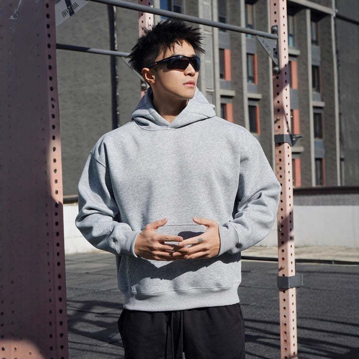 Hoodie for men in high-quality cotton material with a modern oversized fit Lune London