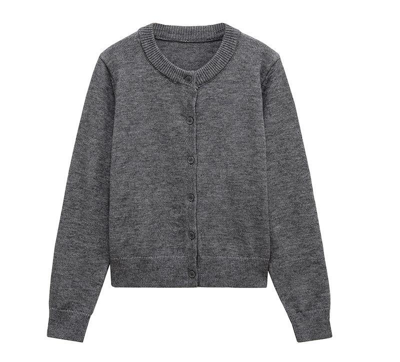 Knit jacket for women with button placket in high-quality material Lune London