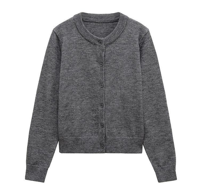 Knit jacket for women with button placket in high-quality material Lune London