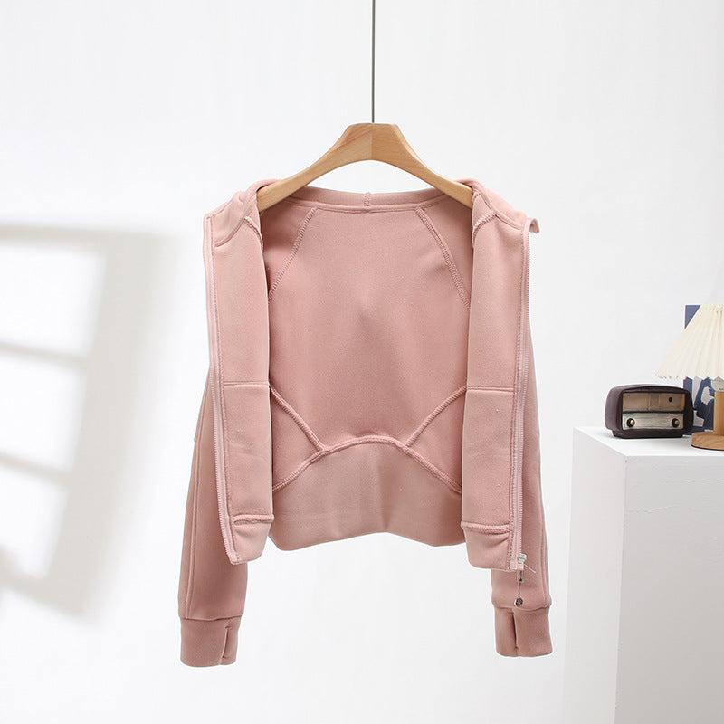 Haut zippé sportif pour femme avec doublure confortable Chic & Stil