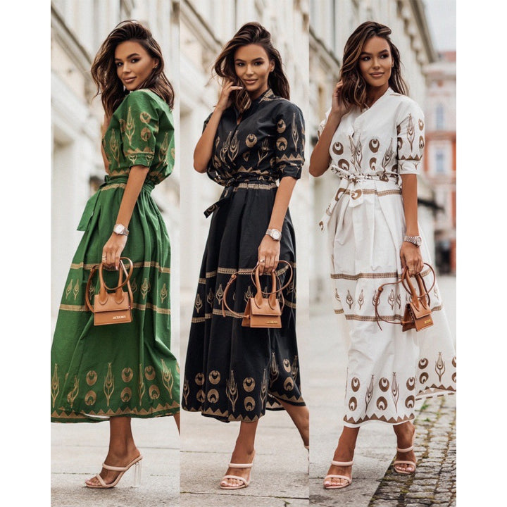 Lune London detailed embroidery bohemian maxi dress for women