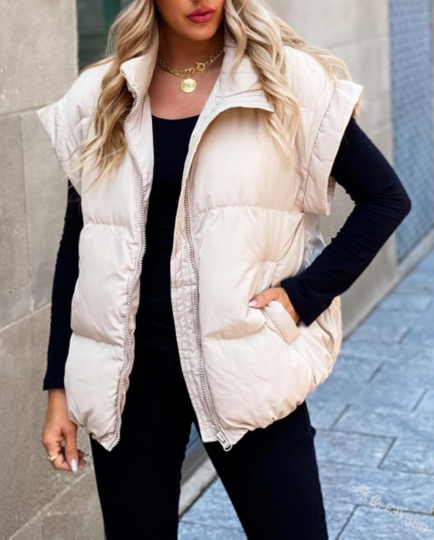Ladies quilted vest Lune London