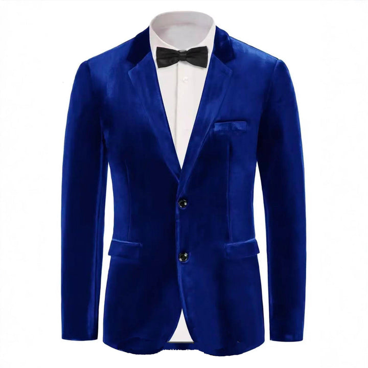 Men's Noble Velvet Blazer with Finesse Chic Und Stil