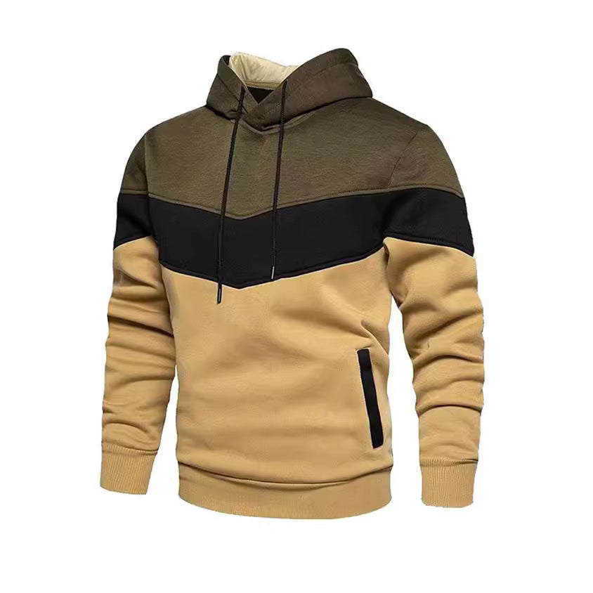 Men's athletic hoodie with an elegant color blend and practical pockets Lune London