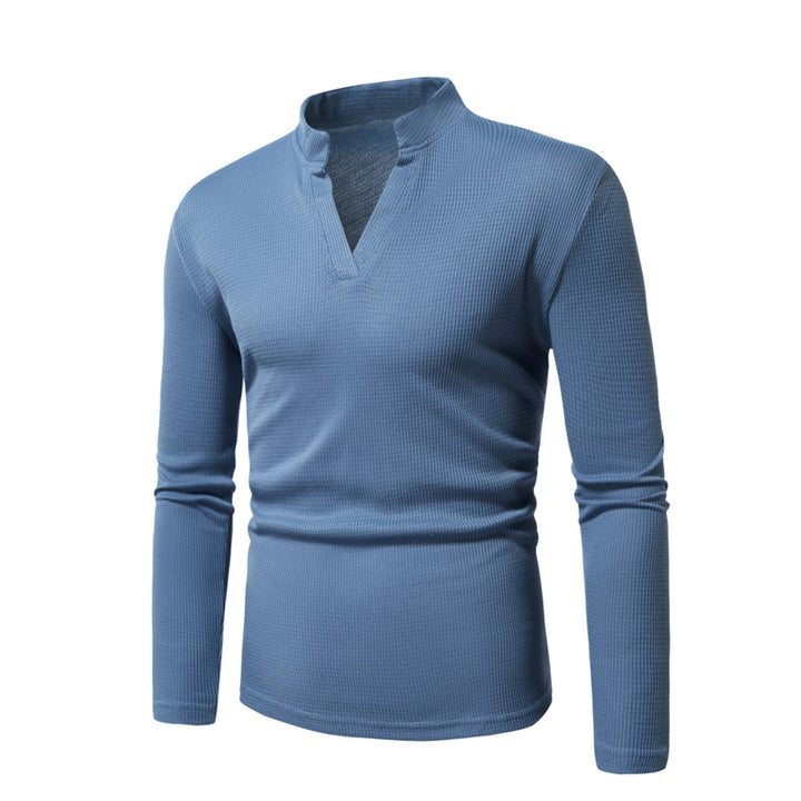 Men's long sleeve shirt with textured surface Lune London